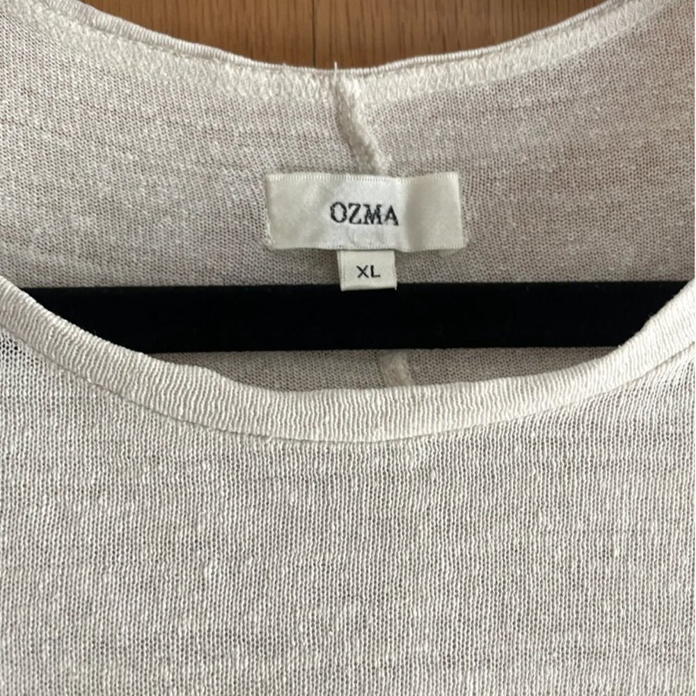 Lou Tee in Silk Noil Jersey, Natural